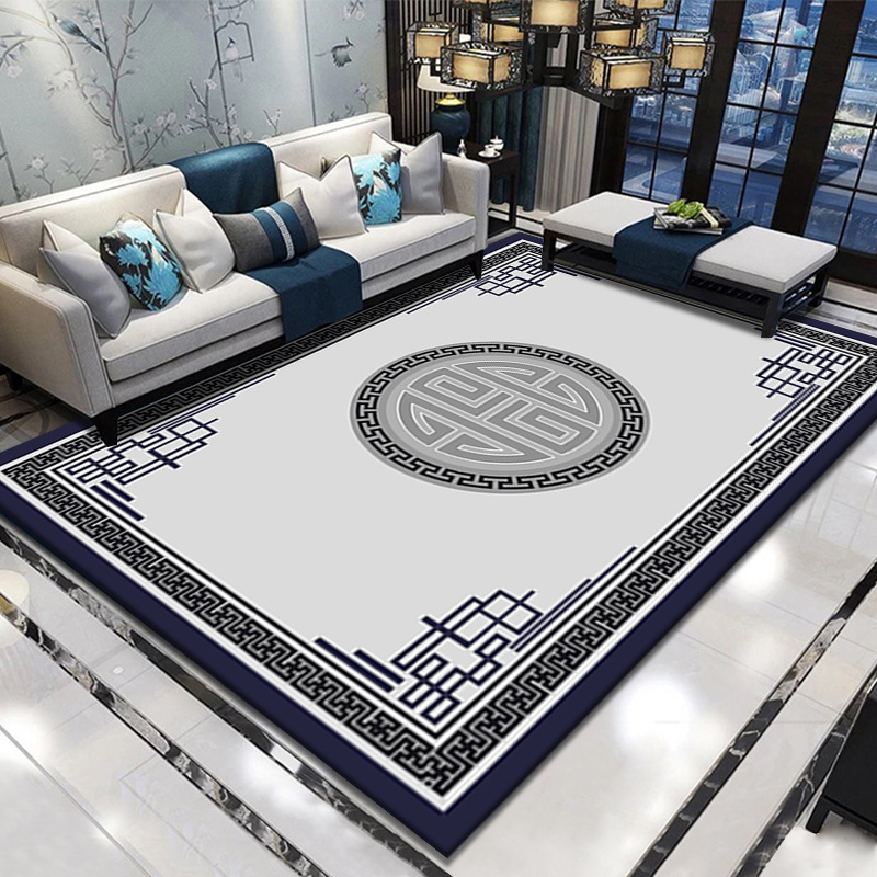 Commercial Printing Format - New Chinese-style Carpet Living Room Area