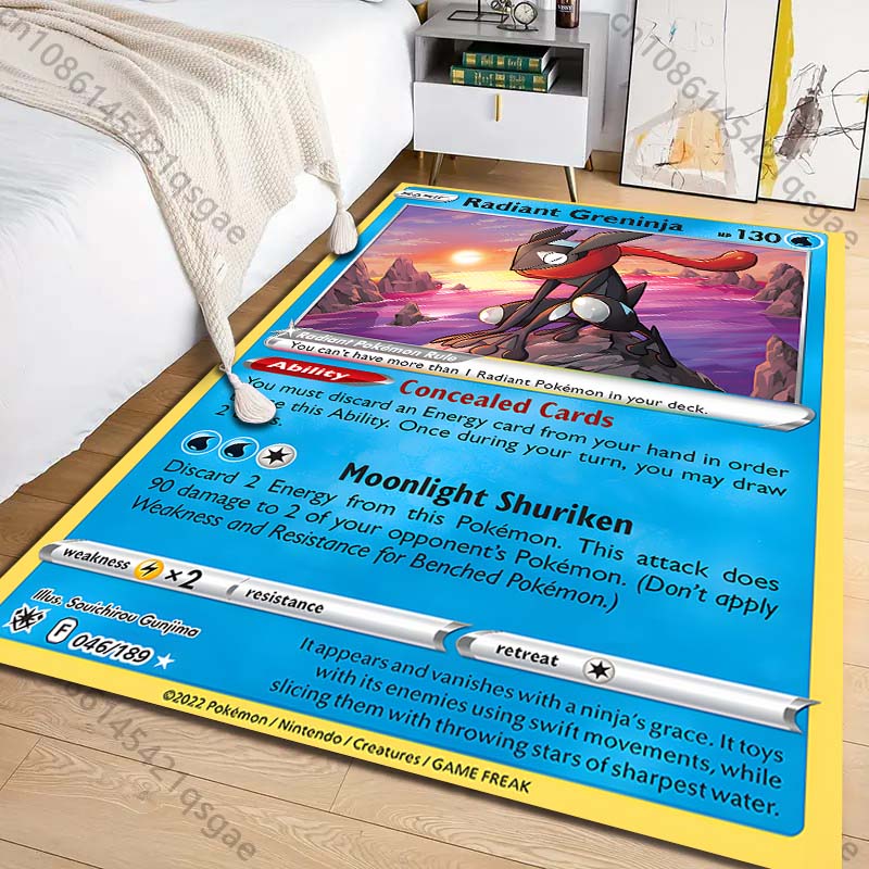 1PC Pokémon Greninja Cards Pri - Commercial Printing Format recension och pris