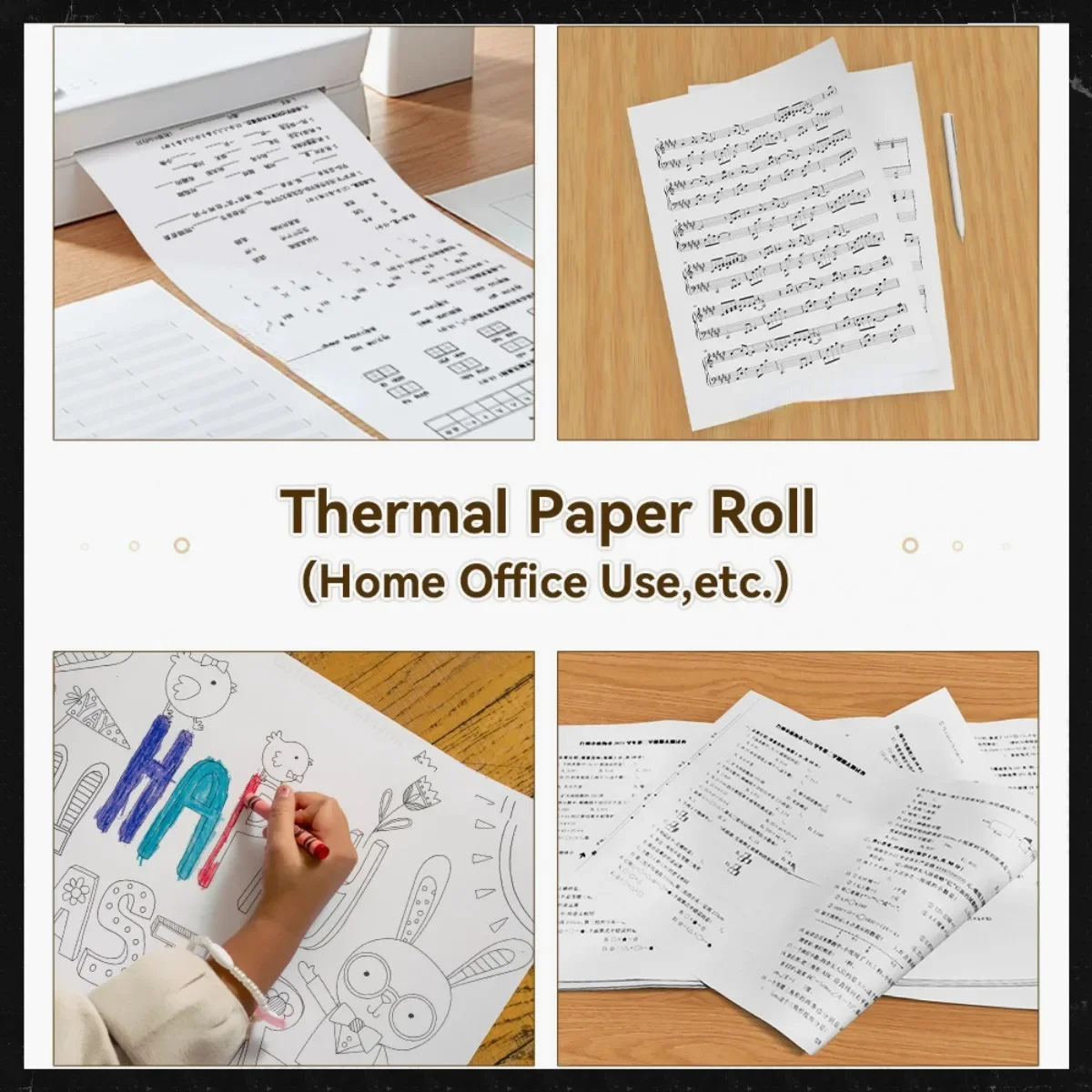 A4 Thermal Paper Rolls 1/2/4/1 - Commercial Document Printing recension och pris