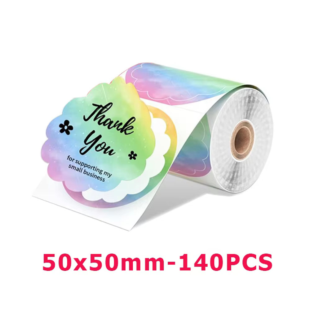 1Roll Round Circle Thermal Pap - Commercial Printing Services recension och pris