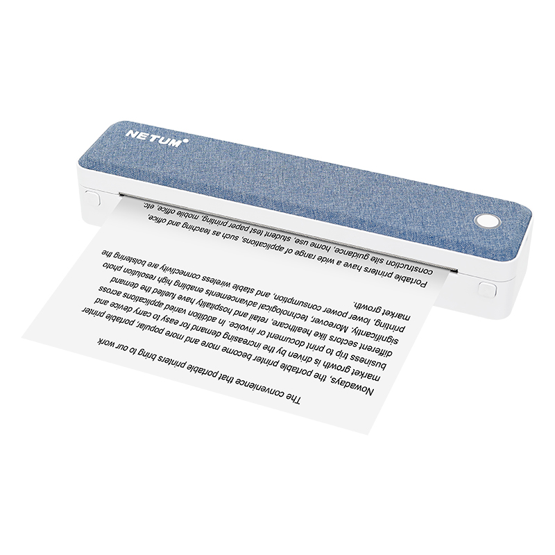 A4 Portable Thermal Printer Bl - Commercial Document Printing recension och pris