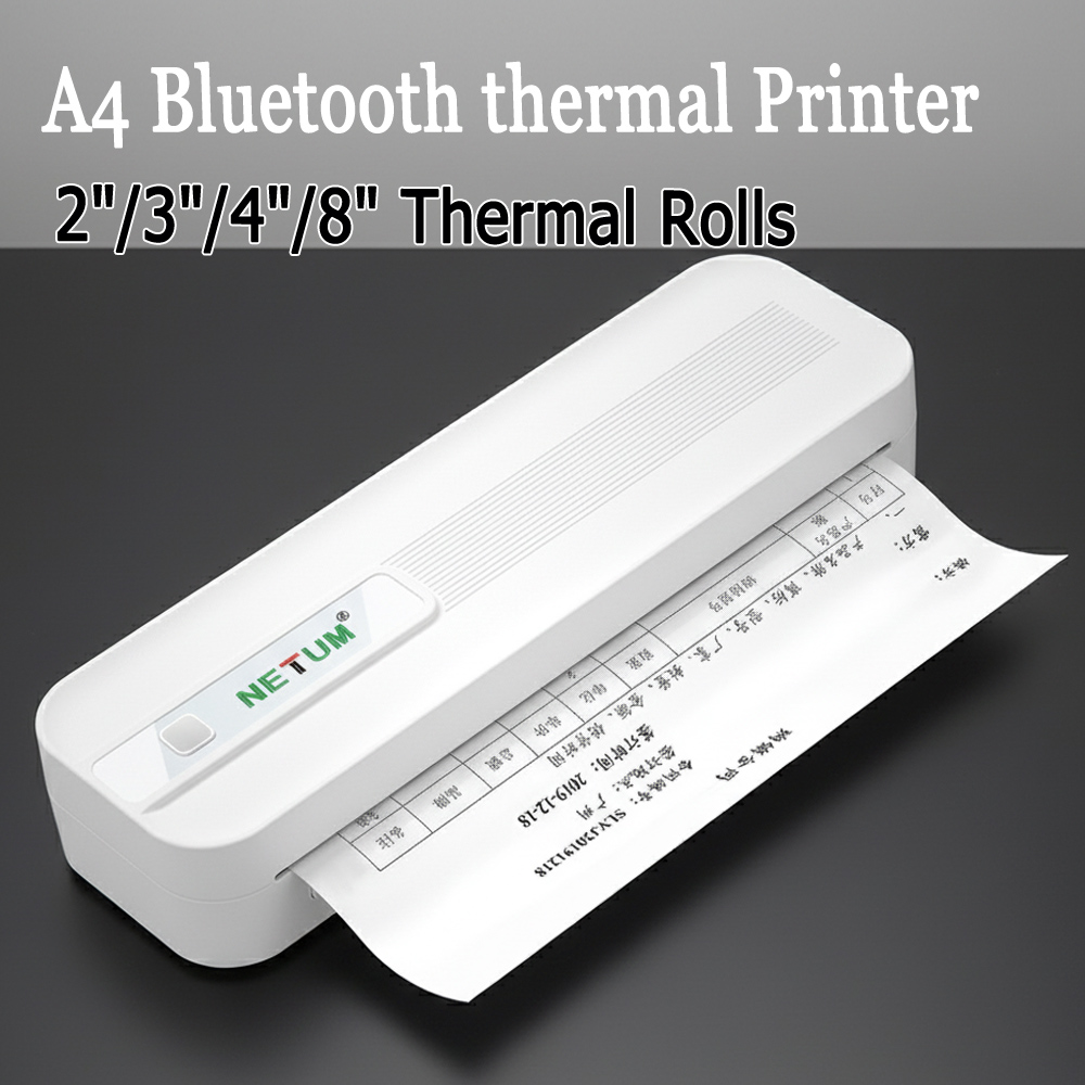 Portable A4 Thermal Printer In - Commercial Document Printing recension och pris