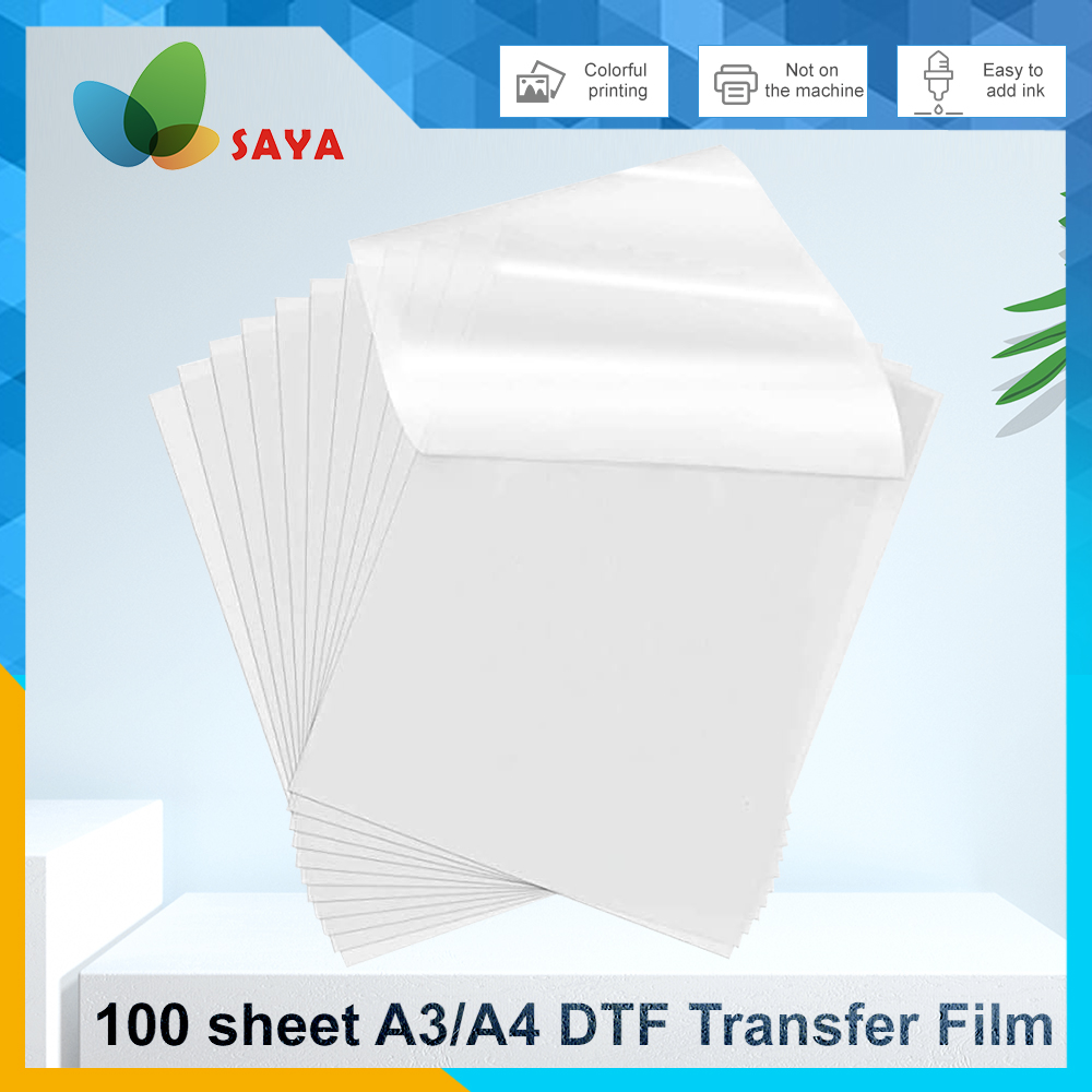 50/100 Pcs DTF Film A3/A4 Doub - Dtf Film Roll A3 recension och pris